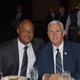 Indiana Attorney General Curtis Hill, left, whose office fought against the judge’s decision, with Vice President Mike Pence in August. Image: Twitter/AGCurtisHill